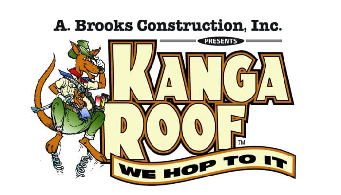 kanga roof logo we hop to it