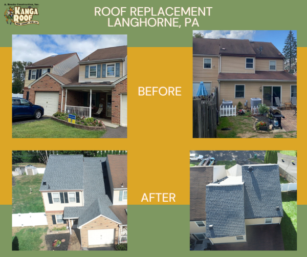 roof replacement - atlas pristine pewter